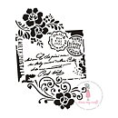 Dress My Craft Stencil A4 - Carte Postal