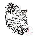 Dress My Craft Stencil A4 - Carte Postal