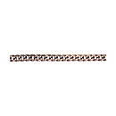 Cousin Basic Metal Findings - Copper  Chain Small Flat Oval 76 cm