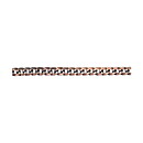 Cousin Basic Metal Findings - Copper  Chain Small Flat Oval 76 cm