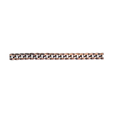 Cousin Basic Metal Findings - Copper  Chain Small Flat Oval 76 cm