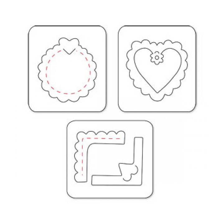 Sizzix Die Sizzlits - Frames & Corners Set
