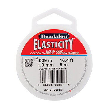 Beadalon Elastic Bead Cord - Clear 