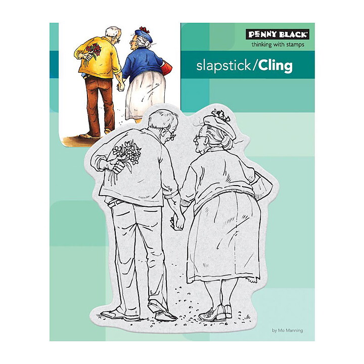 Penny Black Rubber Stamps Slapstick - Jack And Ginger