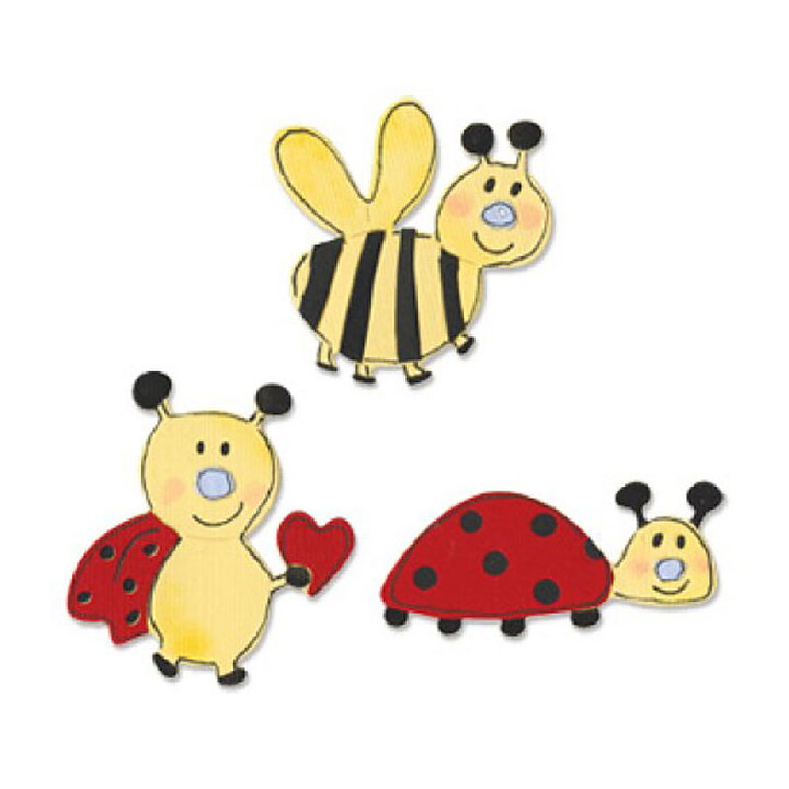 Sizzix Die Sizzlits - Love Bugs Set