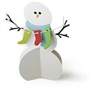 Lifestyle Crafts Cookie Cutter Dies - Snowman Kit DC0017