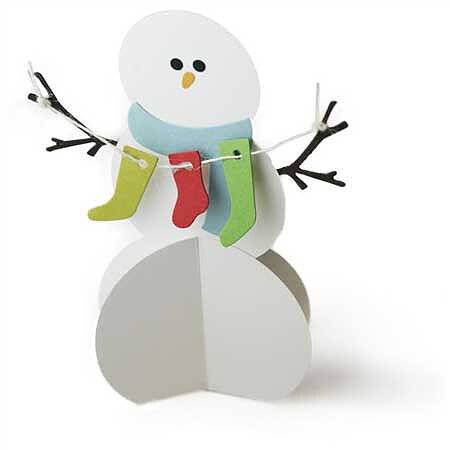Lifestyle Crafts Cookie Cutter Dies - Snowman Kit DC0017
