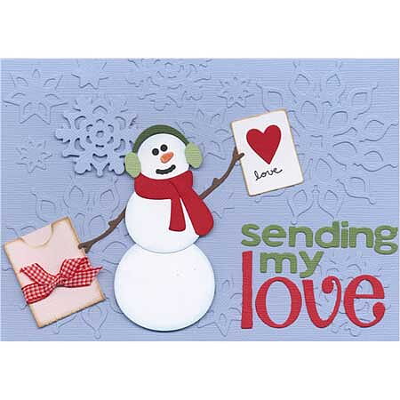 Lifestyle Crafts Cookie Cutter Dies - Snowman Kit DC0017