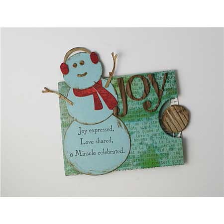 Lifestyle Crafts Cookie Cutter Dies - Snowman Kit DC0017