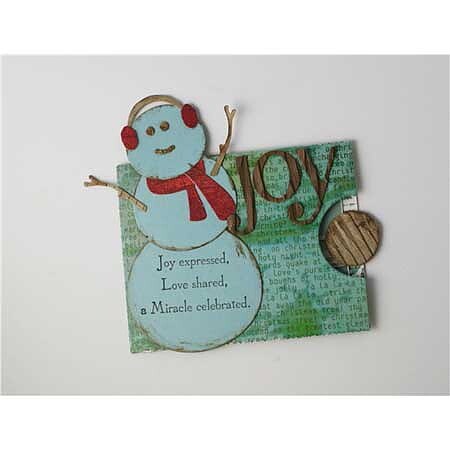 Lifestyle Crafts Cookie Cutter Dies - Snowman Kit DC0017