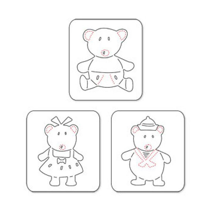 Sizzix Die Sizzlits - Baby Bears Set