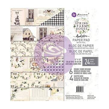 Prima Paper Pad - Spring Farm House