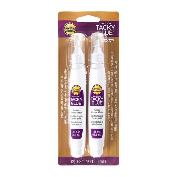 Aleene's Original Tacky Glue Fast Drying Glue Pen 2 Pack