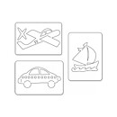 Sizzix Die Sizzlits - Transportation Set