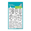 Lawn Fawn Clear Stamps 4"X6" - Costume Party