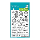 Lawn Fawn Clear Stamps 4"X6" - Costume Party