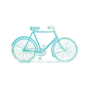 Couture Creations Clear Stamps - Gentlemans Emporium Bicycle