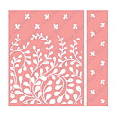 Provo Craft Cuttlebug Embossing Folder/border set A2 - Modern Vines