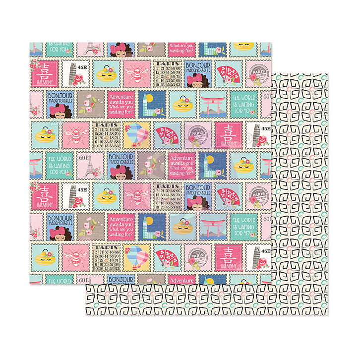Prima Paper Pad - Traveling Girl