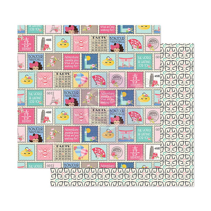 Prima Paper Pad - Traveling Girl