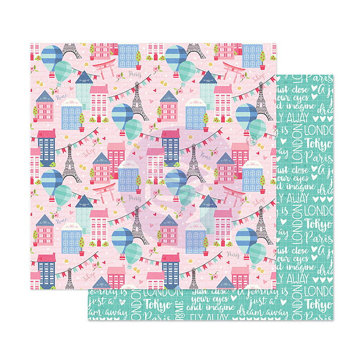 Prima Paper Pad - Traveling Girl