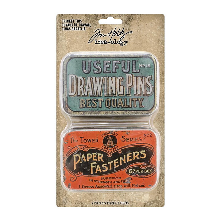 Tim Holtz Idea-Ology Trinket Tins