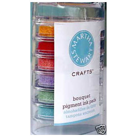 Martha Stewart Pigment Ink Pads - Bouquet