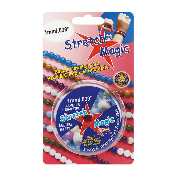 Pepperell Street Magic Bead & Jewelry Cord - Clear 
