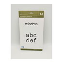 Quickutz Dies Alphabet Set Mini - Raindrop