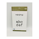 Quickutz Dies Alphabet Set Mini - Raindrop