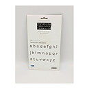 Quickutz Dies Alphabet Set Mini - Raindrop