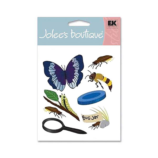Jolees Boutique Medium - Butterflies, Bugs, Jars