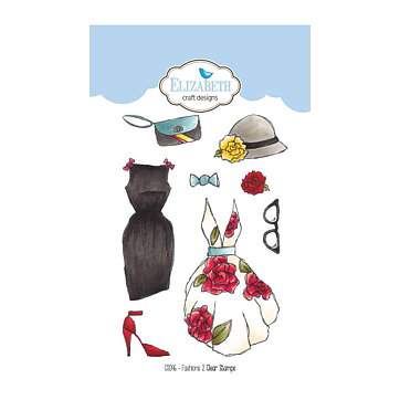 Elisabeth Craft Designs Clear Stamps - Fashions 2