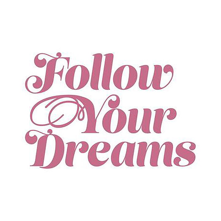 Couture Creations Mini Clear Stamps - Peaceful Peonies Follow Your Dreams