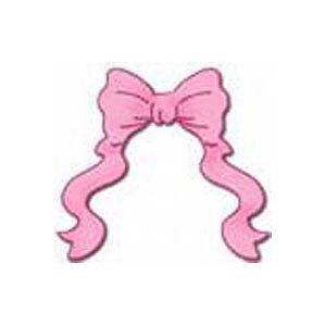 BK Dies 2.5x2.5 Girly Bow Large