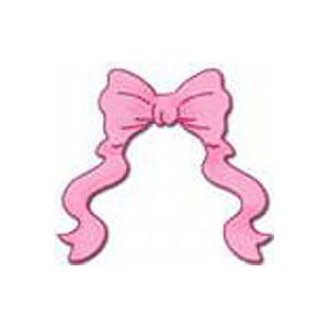 BK Dies 2.5x2.5 Girly Bow Large