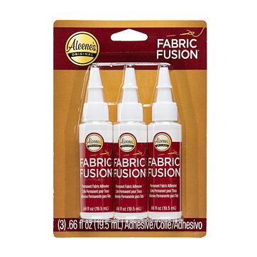 Aleene's Fabric Fusion Permanent Adhesive Trial Size 3 Pack