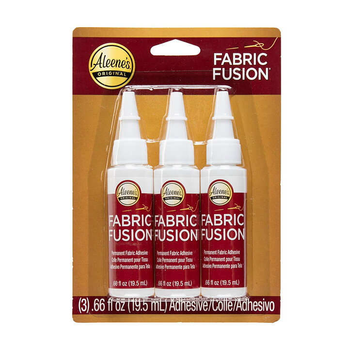 Aleene's Fabric Fusion Permanent Adhesive Trial Size 3 Pack