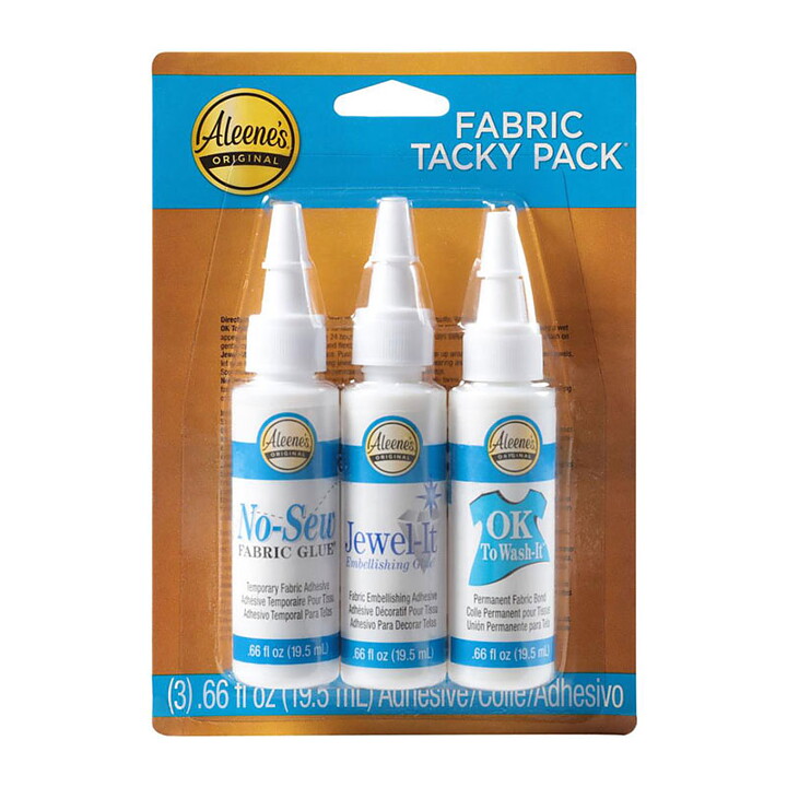Aleene's Fabric Tacky Trial 3 Pack