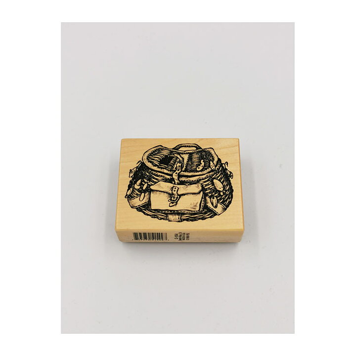 Rubber Stamps Second Hand - Fishing Basket