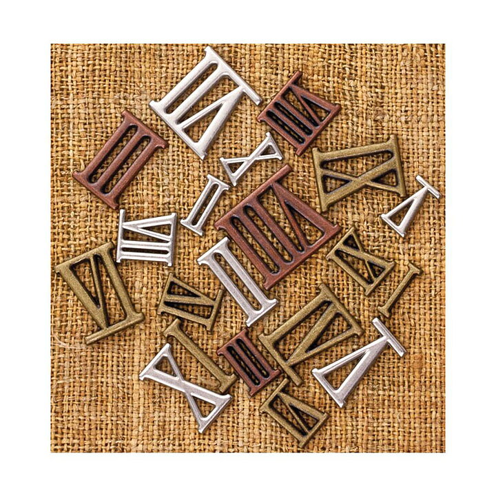 Prima Marketing Finnabair Mechanicals - Mini Roman Numerals