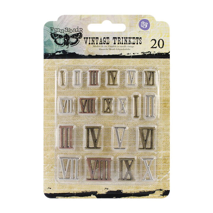 Prima Marketing Finnabair Mechanicals - Mini Roman Numerals