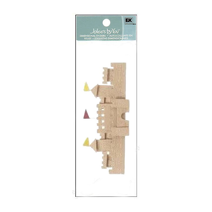 EK Success Stickers Jolee's By You Small - Sand Castle