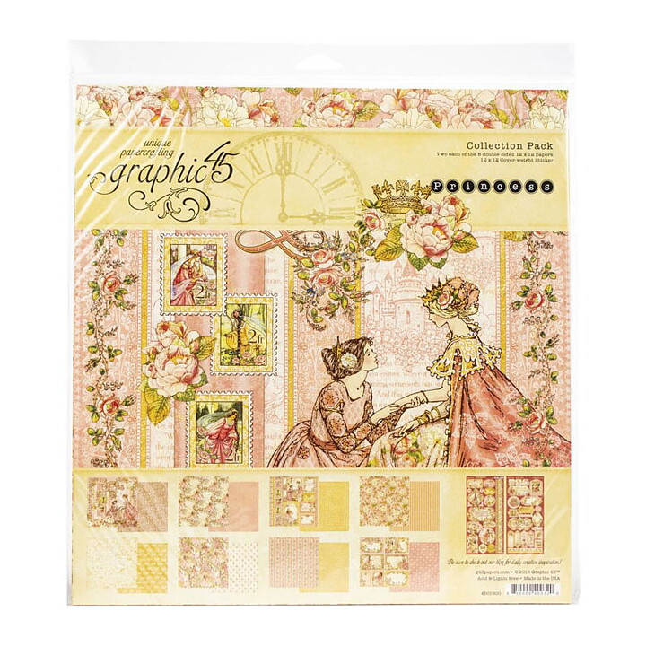 Graphic 45 Paper Pad - Princess Collection Pack