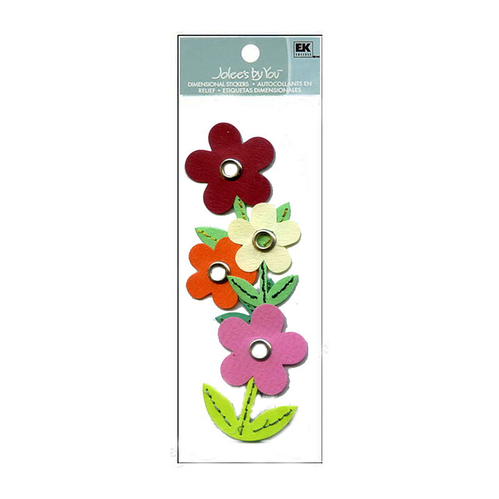 EK Success Stickers Jolee's By You Small - Funky Flowers