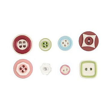 Making Memories Buttons - Vintage Hip Gracen