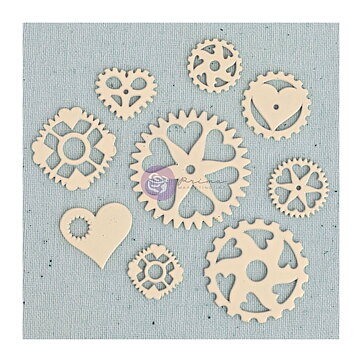 Prima Marketing Junkyard Findings - Heart Gears