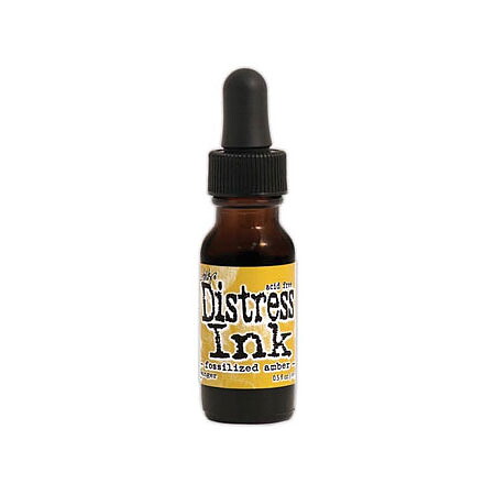 Tim Holtz Distress Ink Refill - Fossilized amber
