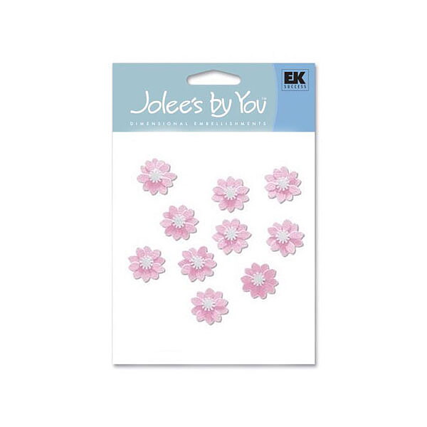 EK Success Stickers Jolee's By You Mini - Flower Verbena Pink