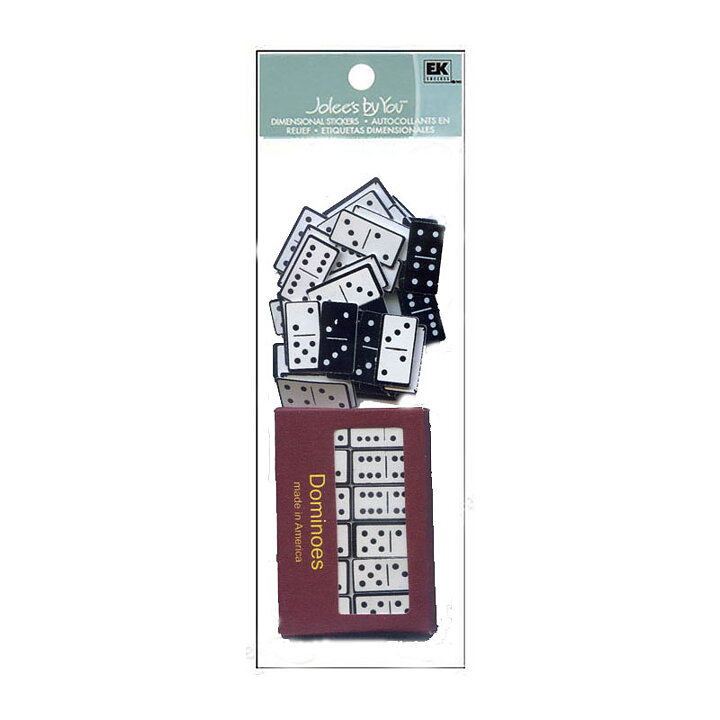 EK Success Stickers Jolee's By You Small - Dominoes